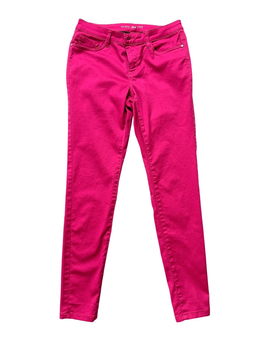 ORSAY Women’s Hot Pink Skinny Jeans Trousers Size 38 US 6/8